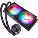 Cooler Master MLY-D24M-A23PZ-R1 Liquid PL240 Flux 2x FANs 2300rpm 4-Pin PWM ARGB