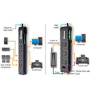 MINUTEMAN UPS MM-MMS664S Slimline 6 Outlet Surge Strip- 1080J