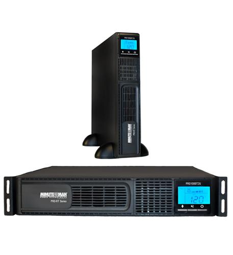 MINUTEMAN UPS MM-PRO1000RT2U LINE INTERACTIVE 1000VA 700 WATTS UPS