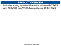 HAT Design Works MNPL10-24SB Quick Kit 24 inch Pole w/ Surface Mount