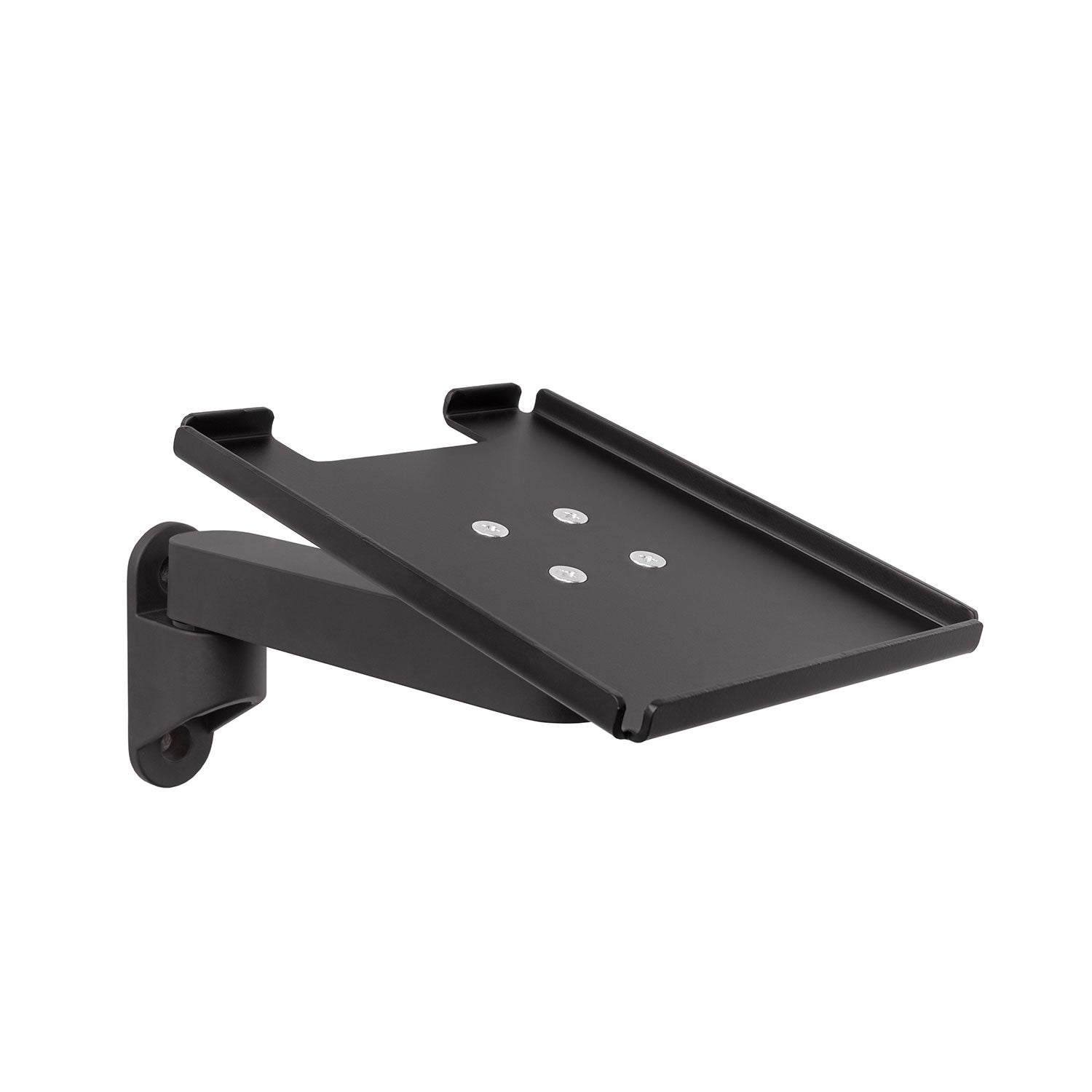 HAT Design Works MNTR10-WM-08B Medium Wall Mounted Printer Tray w/ 8.5" EXT Arm