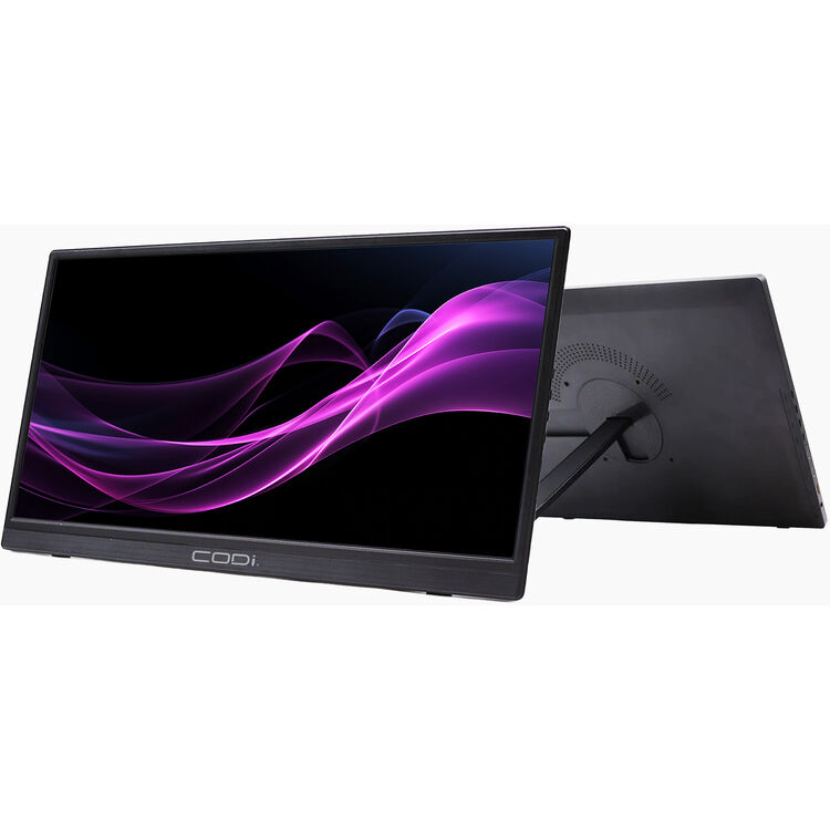 Codi MO156-KS 15.6"" Portable Full HD Monitor with Kickstand & Power Delivery