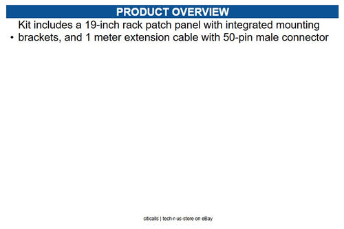AudioCodes MP524-PATCH-PANEL 24-ports FXS patch panel