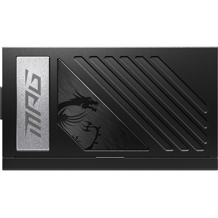 MSI MPGA1000GPCIE5 MPG 1000W Power Supply - Internal - 1000 W - 1 +12V Rails