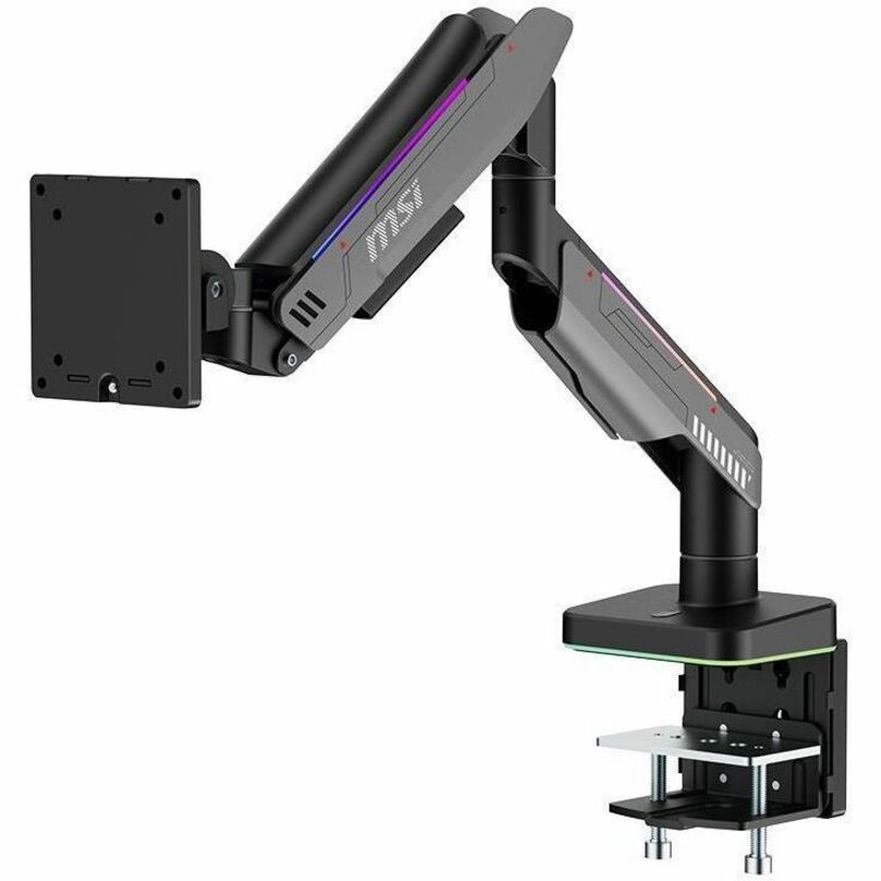 MSI MPGMT201RV2 Mounting Arm for Monitor, Display - Matte Black, Painted Gray