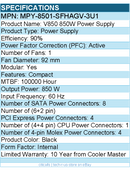 Cooler Master MPY-8501-SFHAGV-3U1 V850 850W Power Supply - Black