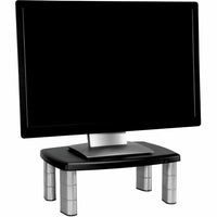 3M MS80B Premium Adjustable Monitor Stand -Up to 21" Screen Support - 80lb Load