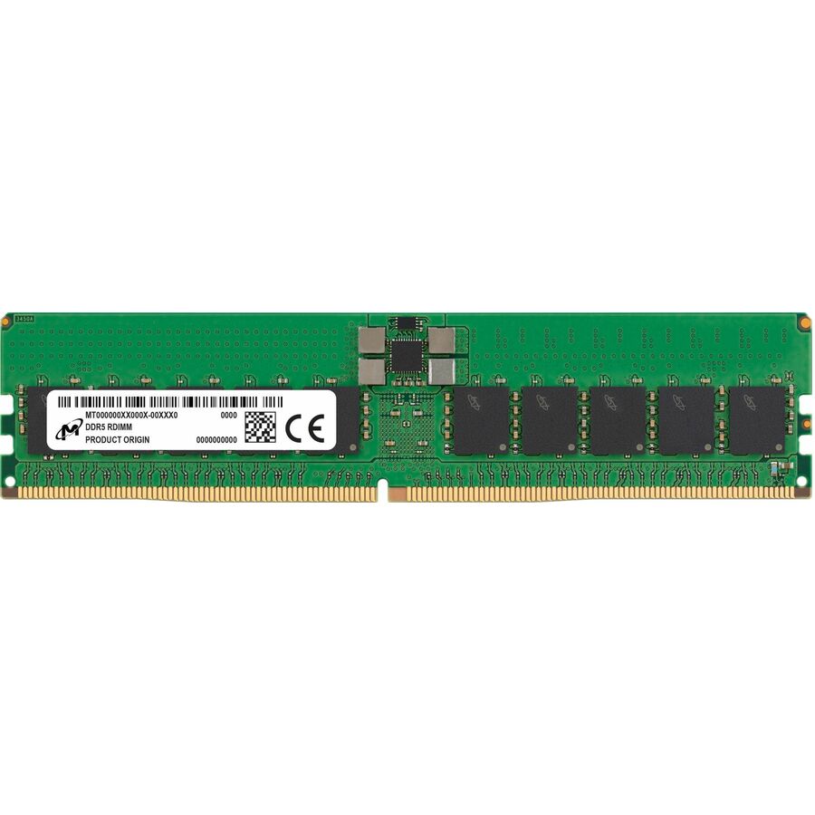 Micron MTC20F2085S1RC48BR - DDR5 - module - 32 GB - DIMM 288-pin - 4800 MHz