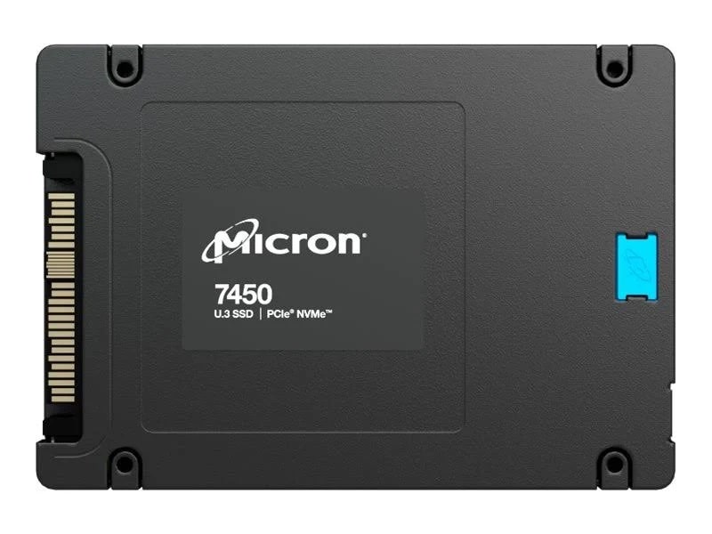 Micron MTFDKCB3T2TFS-1BC1ZABYYR 3.2TB 7450 MAX 2.5" SSD U.3 PCIe NVMe 4.0 TAA