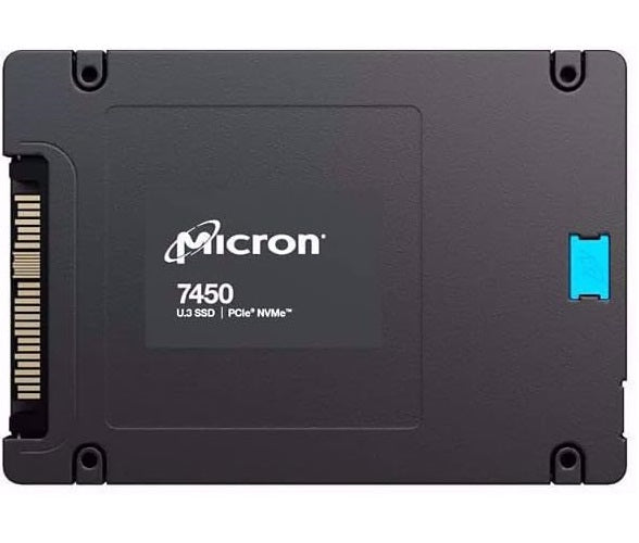 Micron MTFDKCC3T8TFR-1BC1ZABYYR Solid State Drive - 3.8T 7450 Pro NVMe U.3 15mm