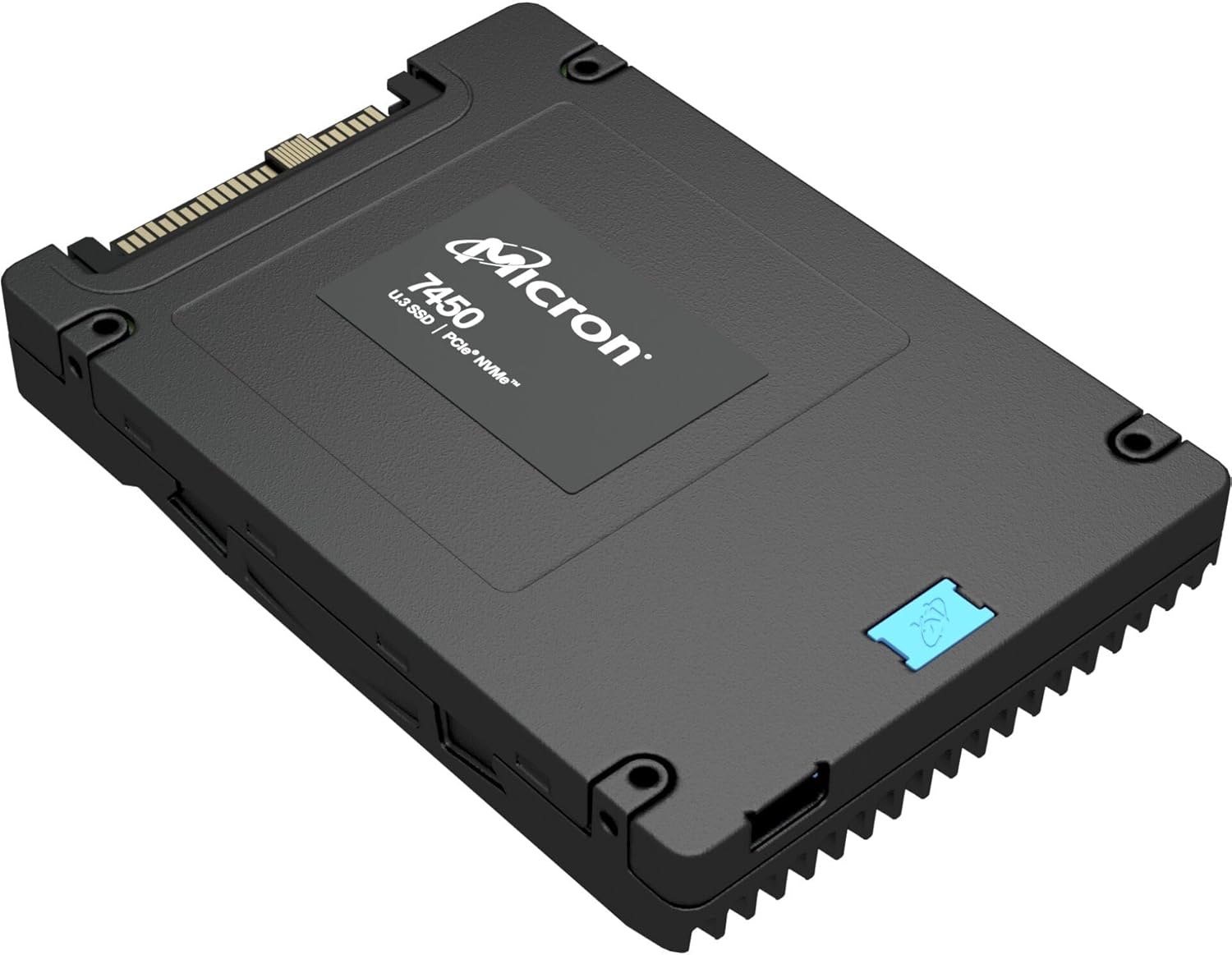 Micron MTFDKCC7T6TFR-1BC1ZABYYR Solid State Drive - 7.6T 7450 Pro NVMe U.3 15mm