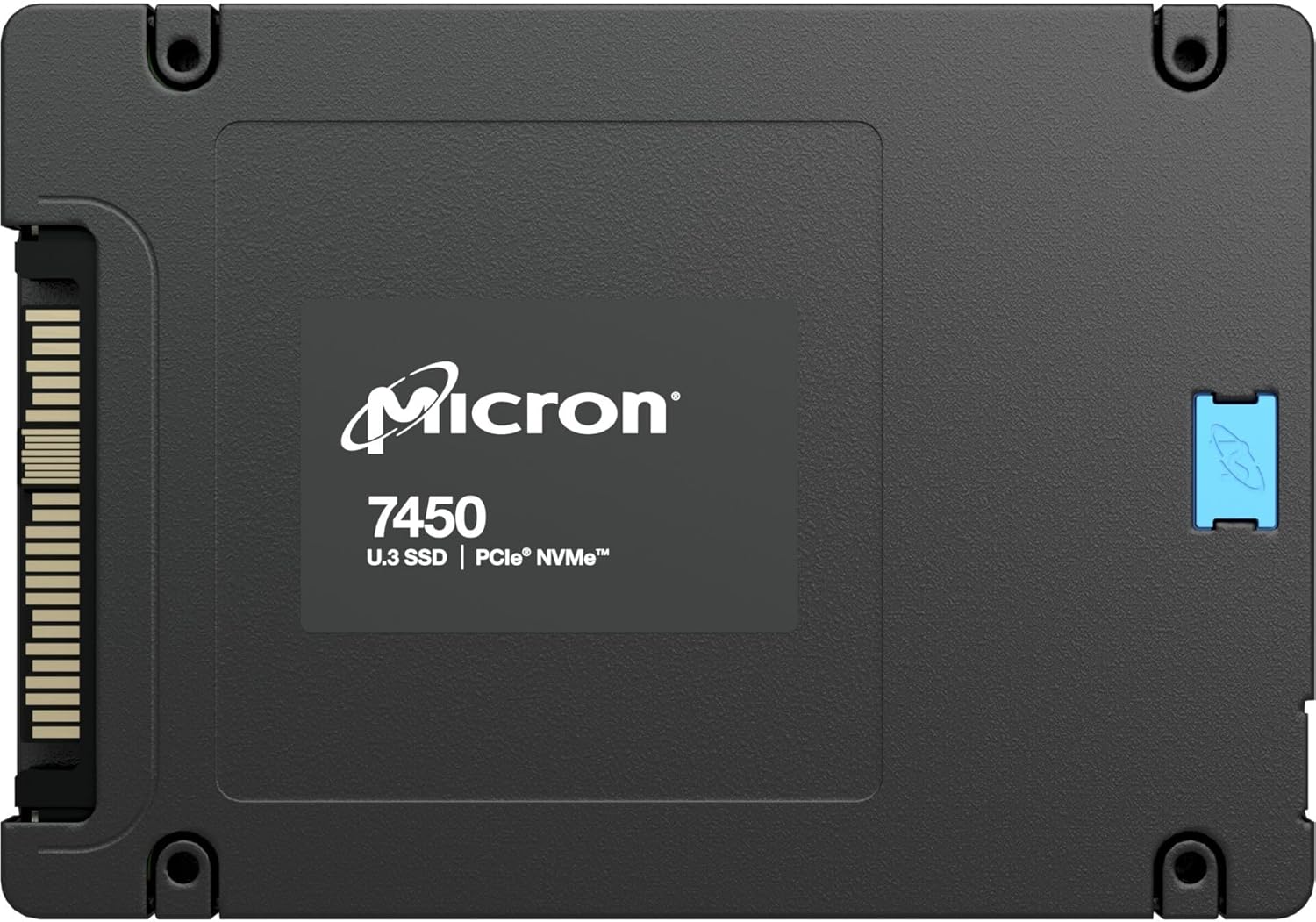 Micron MTFDKCC7T6TFR-1BC1ZABYYR Solid State Drive - 7.6T 7450 Pro NVMe U.3 15mm