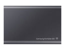 Samsung MU-PC2T0T/AM - SSD - encrypted - 2 TB - external (portable) - titan gray