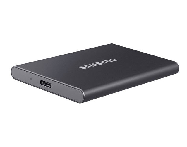 Samsung MU-PC2T0T/AM - SSD - encrypted - 2 TB - external (portable) - titan gray