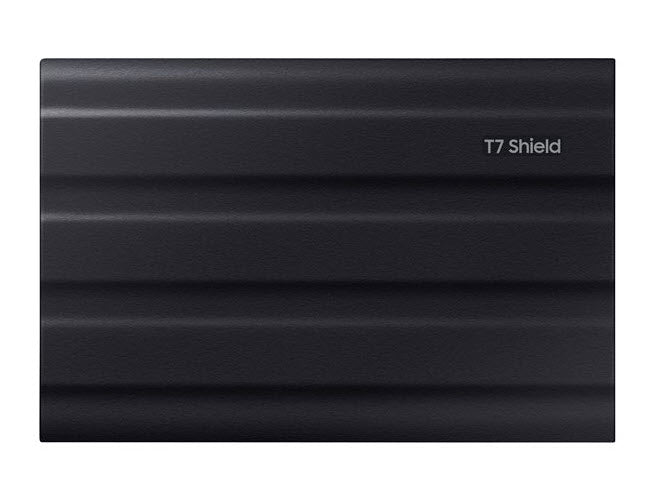 Samsung MU-PE4T0S/AM T7 Shield - SSD - encrypted - 4 TB - external - Black