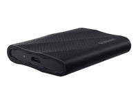 Samsung MU-PG1T0B/AM T9 - SSD - encrypted - 1 TB - external (portable) - Black