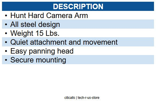 Muddy MUD-MCA150 HUNT HARD CAMERA ARM