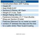 Muddy MUD-MCS1200-3 STAGGER-STEP 3-PACK CLIMBING STEPS