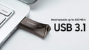 Samsung MUF-128BE4/AM BAR Plus - USB flash drive - 128 GB - Titan gray