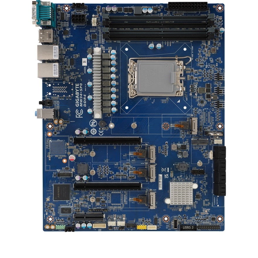 Gigabyte MW34-SP0 Motherboard - 14th/13th/12th Gen Intel - DDR4