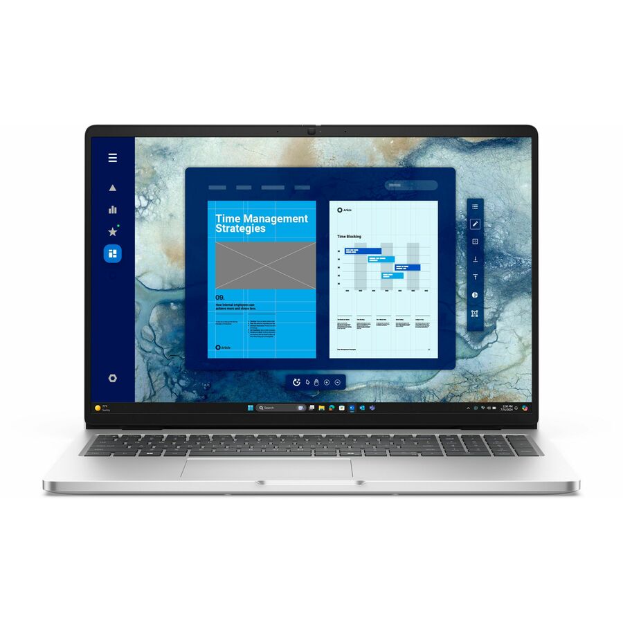 Dell MW6J9 Pro 16 PC16250 16" Notebook - Full HD Plus - Intel Core 7 - Magnetite