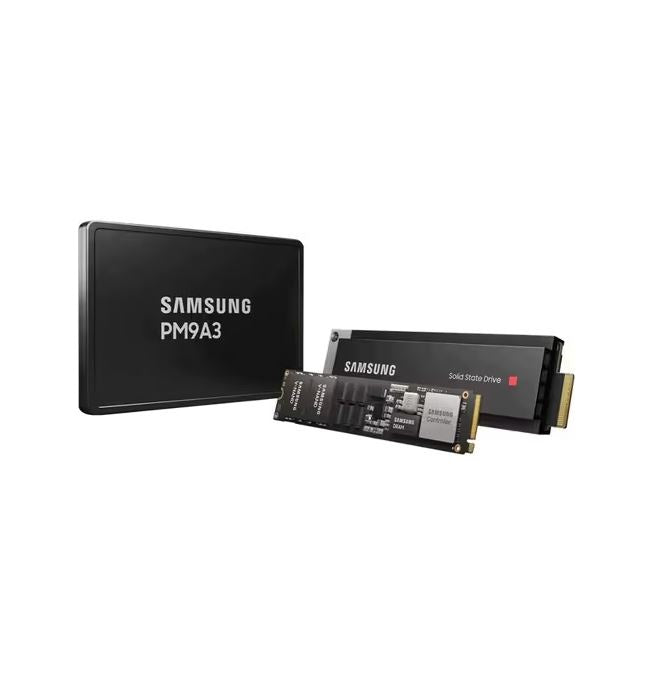 Samsung MZQL23T8HCLS-00A07 SSD - PM9A3 3.84TB U.2 NVMe Gen4 PCIe Bare