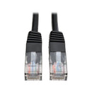 Eaton N001-005-BK 5ft Cat5e 350 MHz Snagless Molded (UTP) Ethernet Cable RJ45