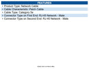 Eaton N001-025-OR Cat5e 350 MHz Snagless Molded (UTP) Ethernet Cable (RJ45 M/M)