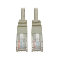 Eaton N002-005-GY 5ft Cat5e 350 MHz Molded UTP Ethernet Cable RJ45 M/M, PoE Gray