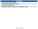 Eaton N010-010-RD Cat5e 350 MHz Crossover Molded (UTP) Ethernet Cable (RJ45 M/M)