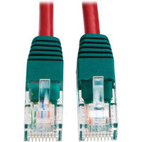 Eaton N010-010-RD Cat5e 350 MHz Crossover Molded (UTP) Ethernet Cable (RJ45 M/M)