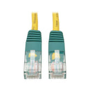 Eaton N010-025-YW 25ft Cat5e 350 MHz Crossover Molded (UTP) Ethernet Cable RJ45