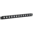 Eaton N062-012-KJ 12-Port 1U Rack-Mount Unshielded Blank Keystone/Multimedia