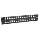 Eaton N062-032-KJ 32-Port 2U Rack-Mount Unshielded Blank Keystone/Multimedia