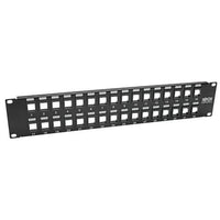 Eaton N062-032-KJ 32-Port 2U Rack-Mount Unshielded Blank Keystone/Multimedia