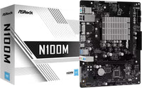ASRock N100M N100 Max32GB DDR4 Micro ATX Motherboard - Retail