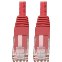 Eaton N200-005-RD Cat6 Gigabit Molded (UTP) Ethernet Cable (RJ45 M/M), PoE, Red