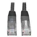 Eaton N200-007-BK Cat6 Gigabit Molded (UTP) Ethernet Cable (RJ45 M/M) PoE, Black