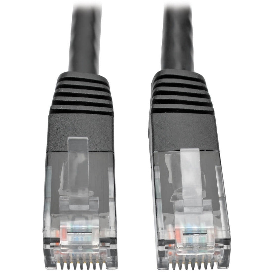 Eaton N200-010-BK Cat6 Gigabit Molded (UTP) Ethernet Cable (RJ45 M/M) PoE, Black