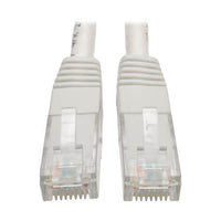 Eaton N200-025-WH Cat6 Gigabit Molded (UTP) Ethernet Cable (RJ45 M/M) PoE, 25 ft