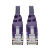 Eaton N201-001-PU Cat6 Gigabit Snagless Molded (UTP) Ethernet Cable (RJ45 M/M)