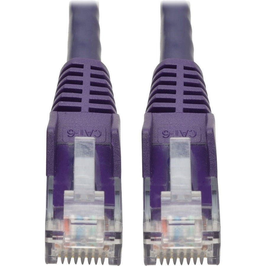 Eaton N201-002-PU Cat6 Gigabit Snagless Molded (UTP) Ethernet Cable (RJ45 M/M)