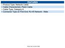 Eaton N201-003-OR Cat6 Gigabit Snagless Molded (UTP) Ethernet Cable (RJ45 M/M)