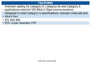 Eaton N201-006-BK Cat6 Gigabit Snagless Molded (UTP) Ethernet Cable (RJ45 M/M)