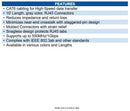 Eaton N201-010-GY Cat6 Gigabit Snagless Molded (UTP) Ethernet Cable (RJ45 M/M)