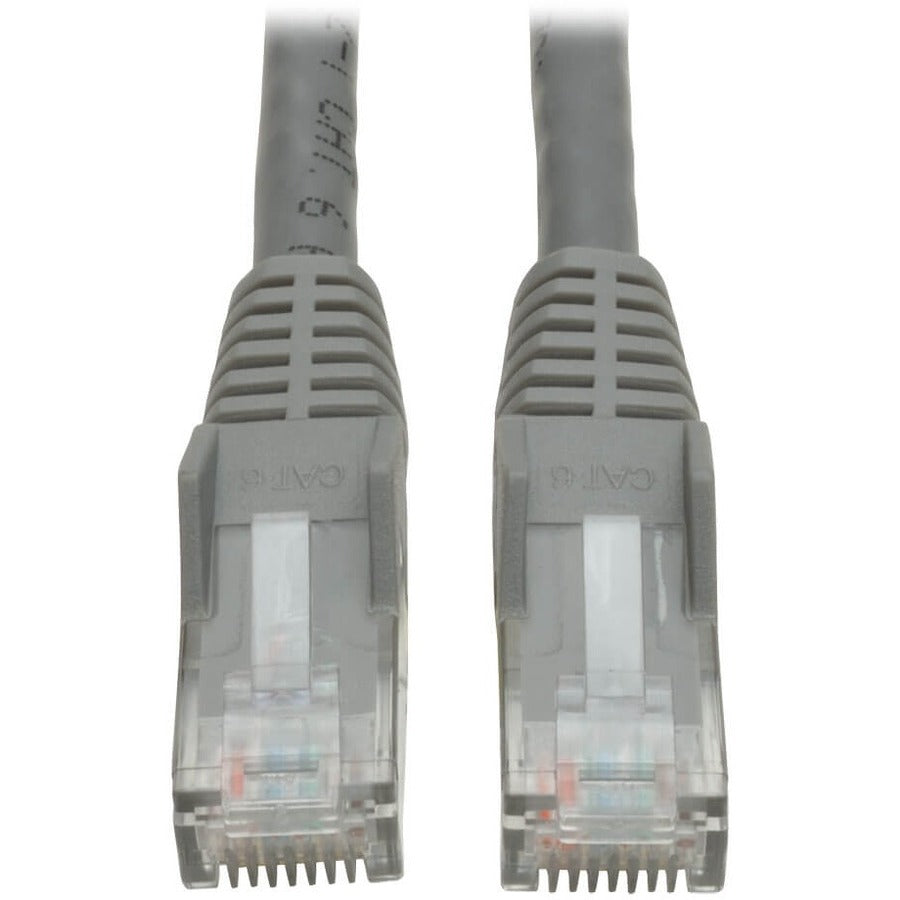 Eaton N201-014-GY Cat6 Gigabit Snagless Molded (UTP) Ethernet Cable (RJ45 M/M)