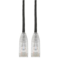 Eaton N201-S05-BK Cat6 Gigabit Snagless Slim UTP Ethernet Cable (RJ45 M/M), 5 ft