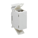 Eaton N235-D01-SH-6A Cat6a Shielded In-Line DIN-Rail Mountable Snap-In Coupler
