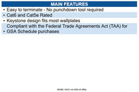 Eaton N238-001-WH-TF Series Toolless Cat6/5e Keystone Jack - White, TAA