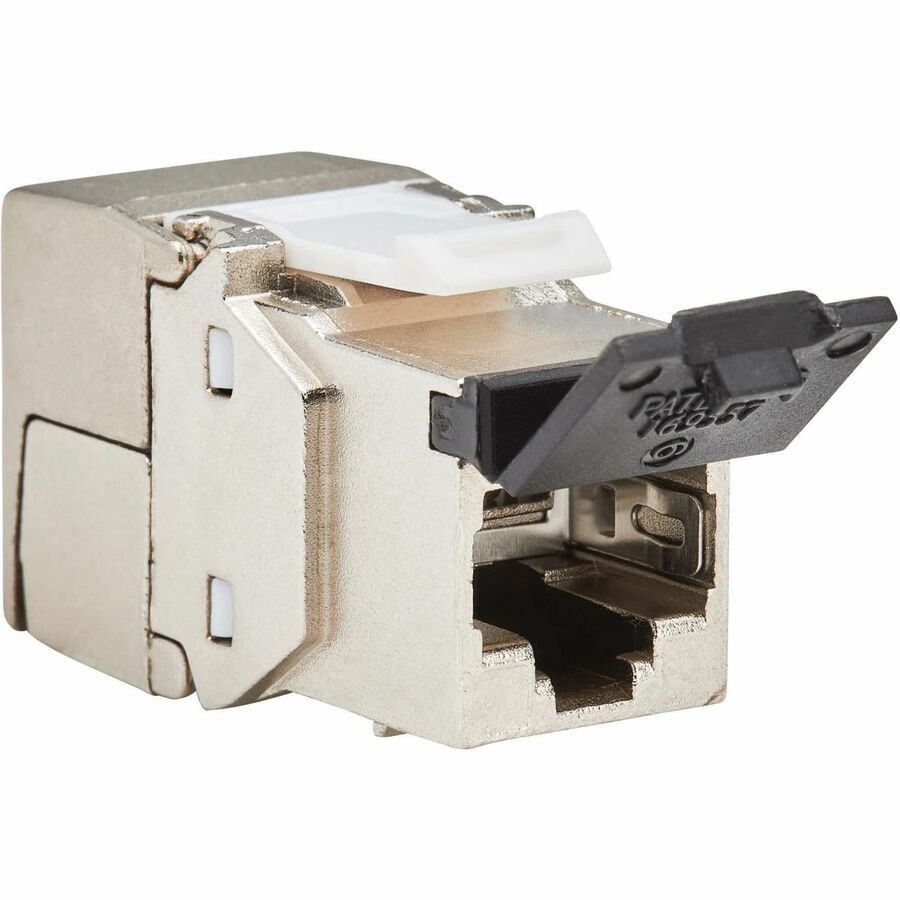 Eaton N238-SHC8-TF-1 Cat8 STP Shielded Tool-Free Keystone Jack, 568A/568B, TAA